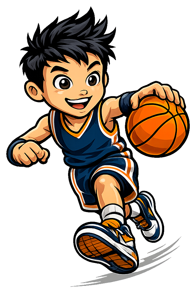 Arthur, la mascotte de BasketMan