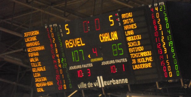 1/4 Playoff LNB – CHALON S-S/VILLEURBANE