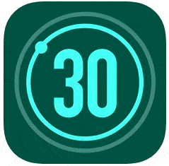 Appli iPhone : 30 jours Défi Fitness Challenge